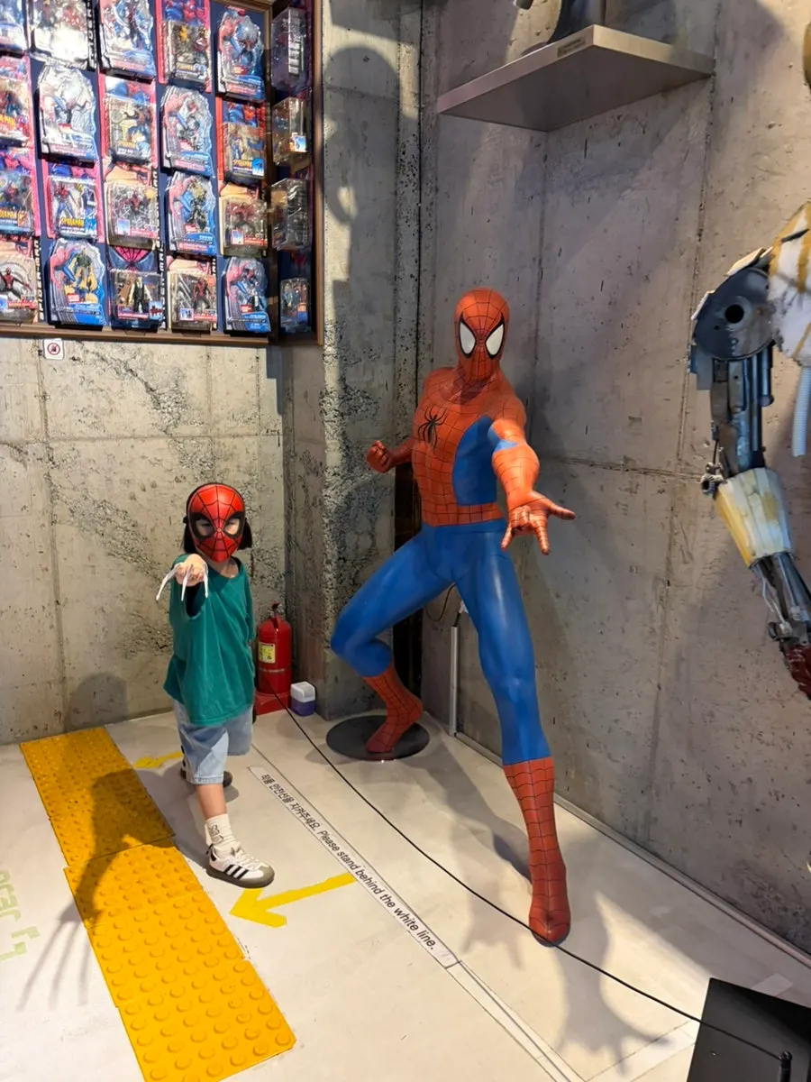 Hero costume and prop experience
