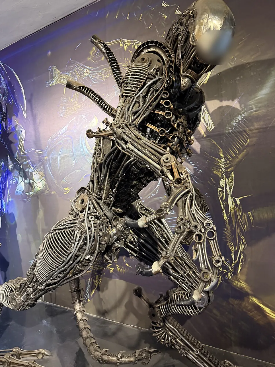 Transformers statue display space