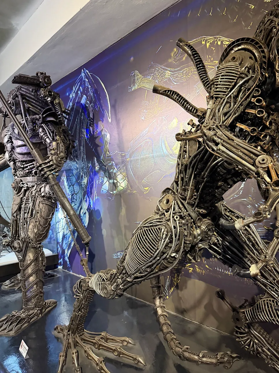 Transformers photo zone with props