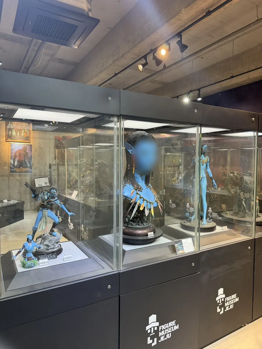 フィギュアミュージアムの臨場感あるキャラクターフィギュア