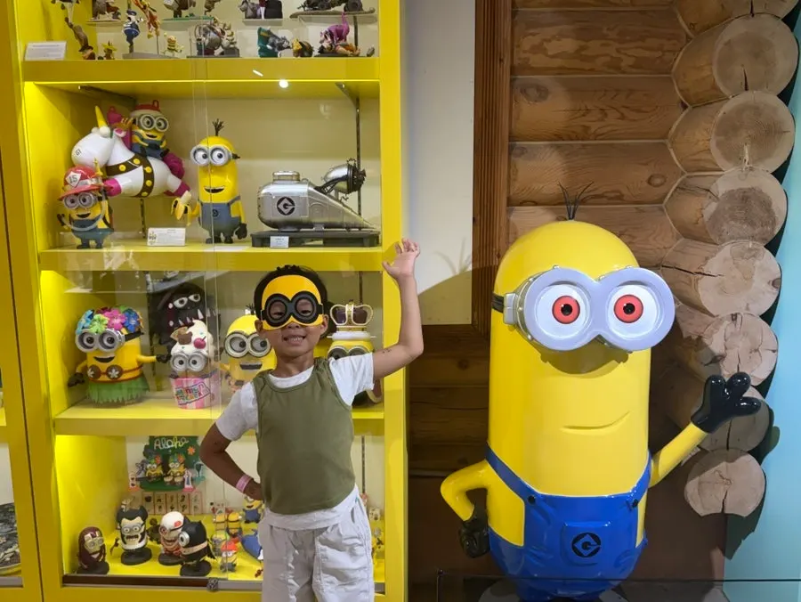 Animation character exhibits from around the world