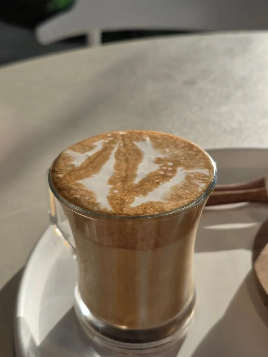 A final shot at the café with plans to return