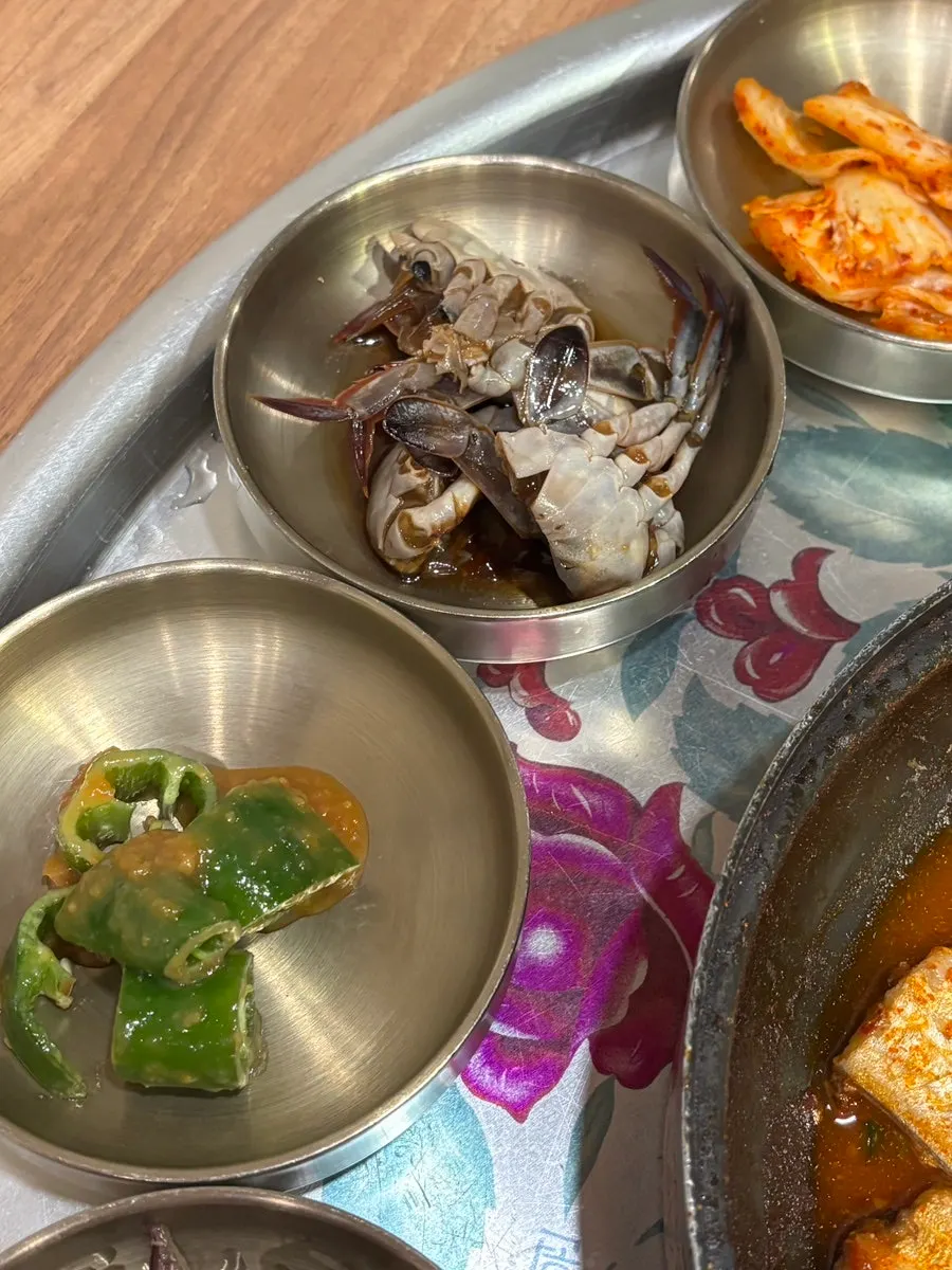 Side dish selection served on one table