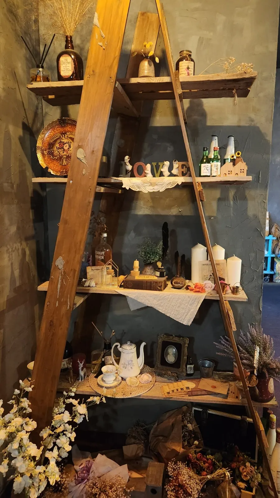 Thoughtfully decorated restaurant interior