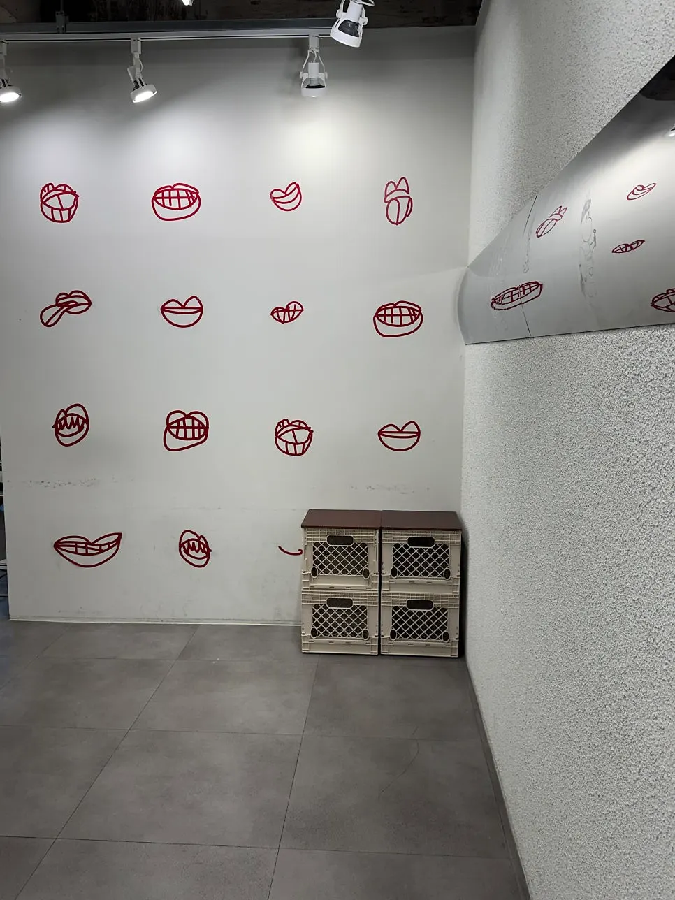 카페 케이크와 쿠키 디저트