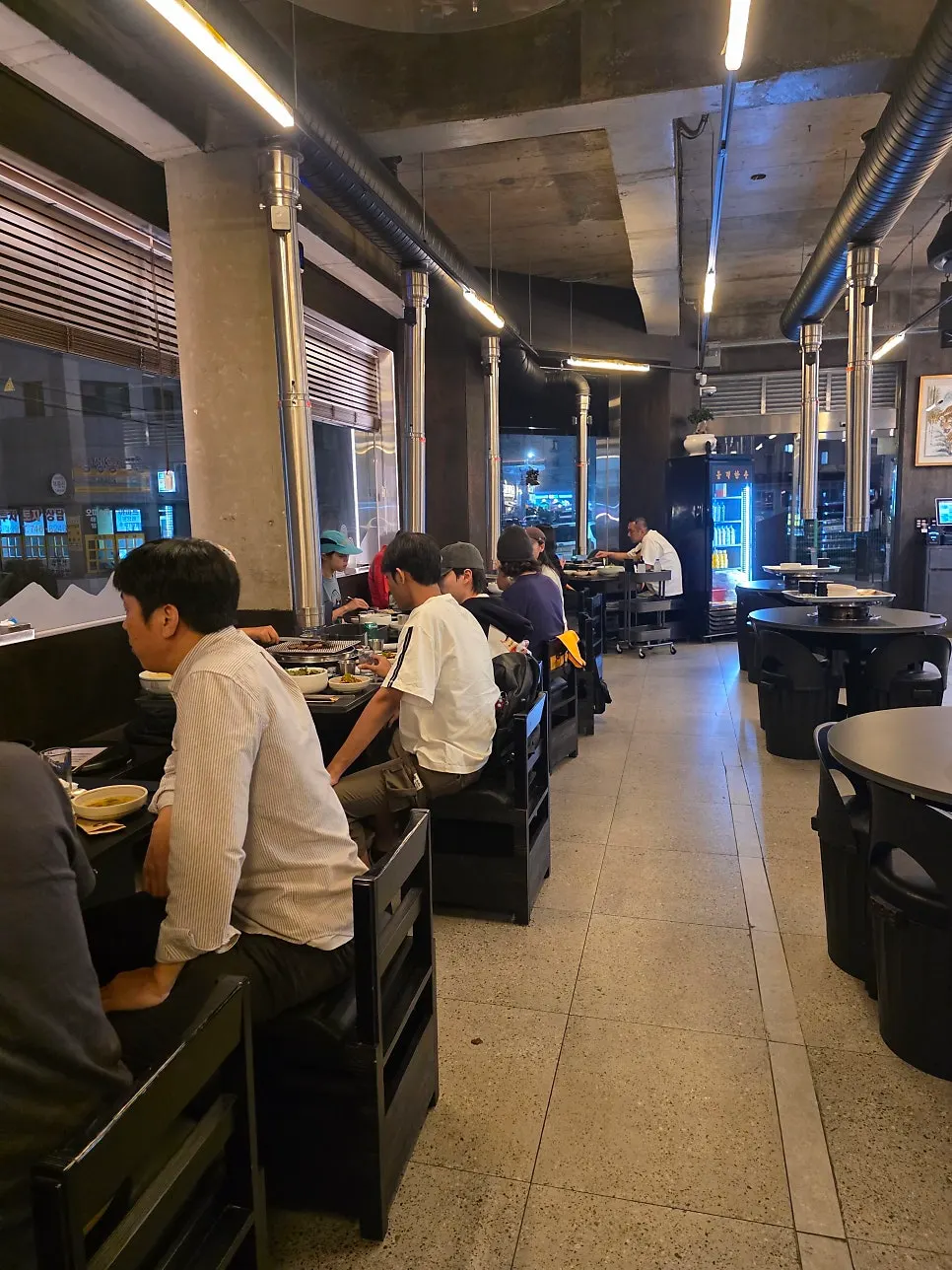 지인 모임 한우 식사 사진