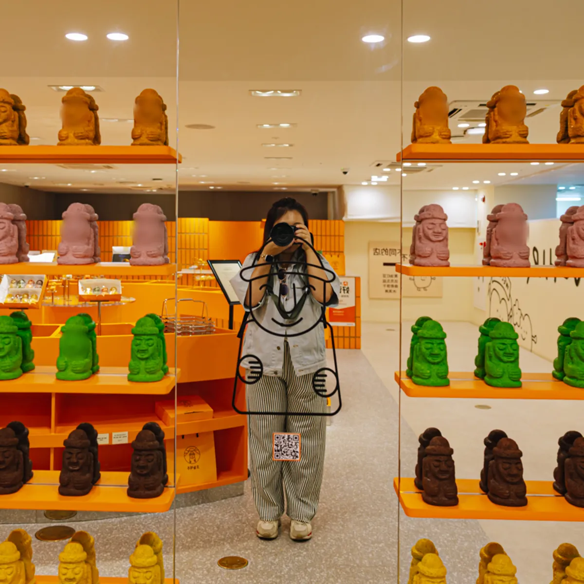 Gambar berkaitan lawatan ke kedai cenderahati Today Jeju