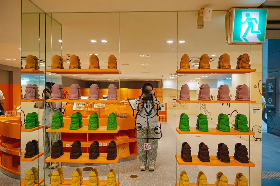 Gambar berkaitan lawatan ke kedai cenderahati Today Jeju