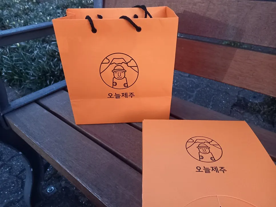 Today Jeju shopping bag notice