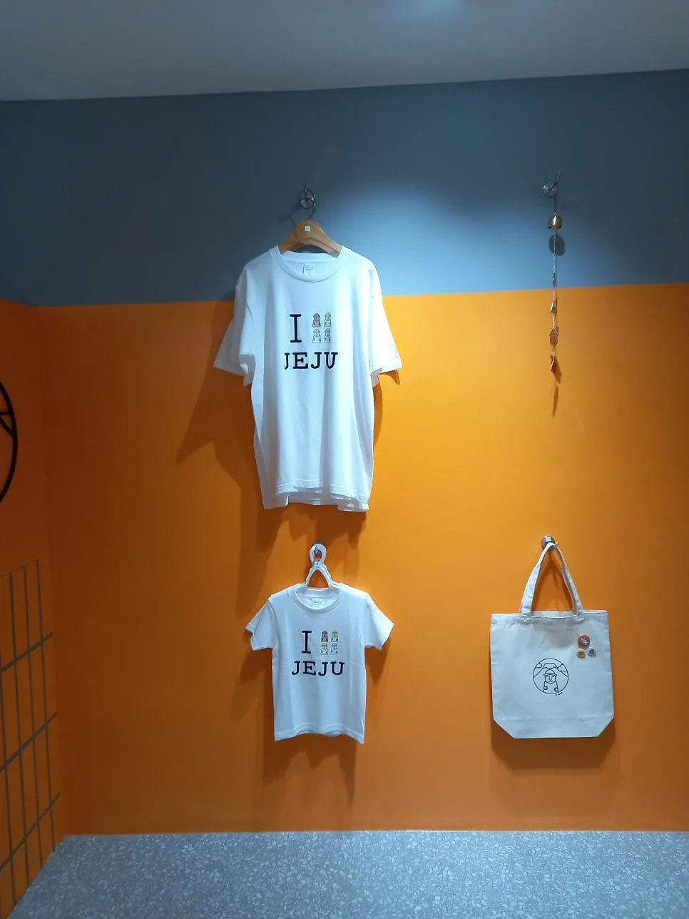 Fashion-themed merch at Today Jeju