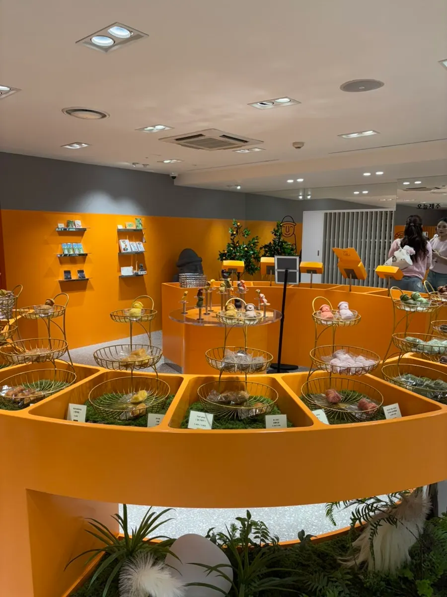Jeju souvenir shopping area