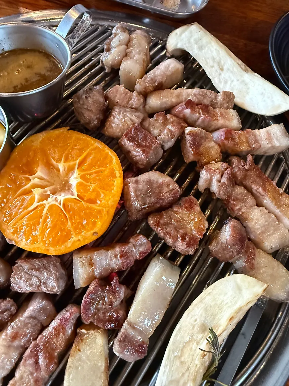 Neck cut grilled tender