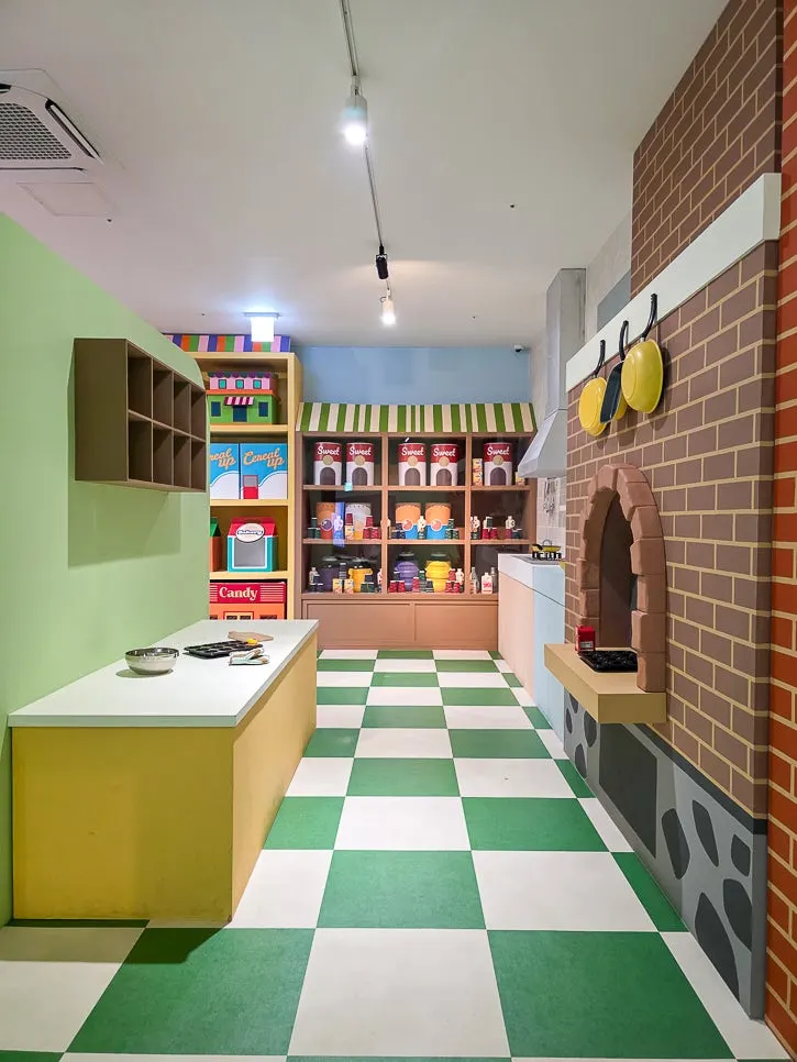 Bread Barbershop character-themed space
