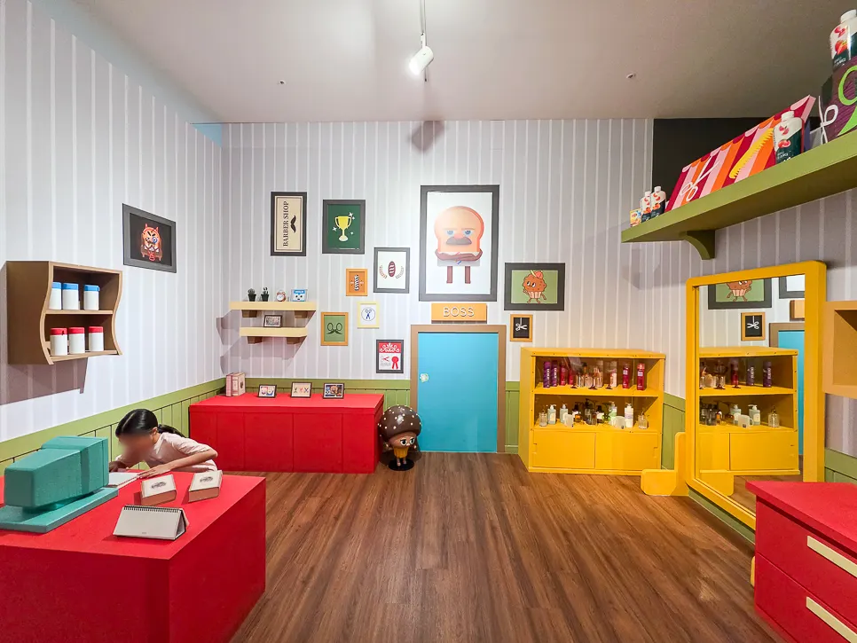 Bread Barbershop salon-themed space