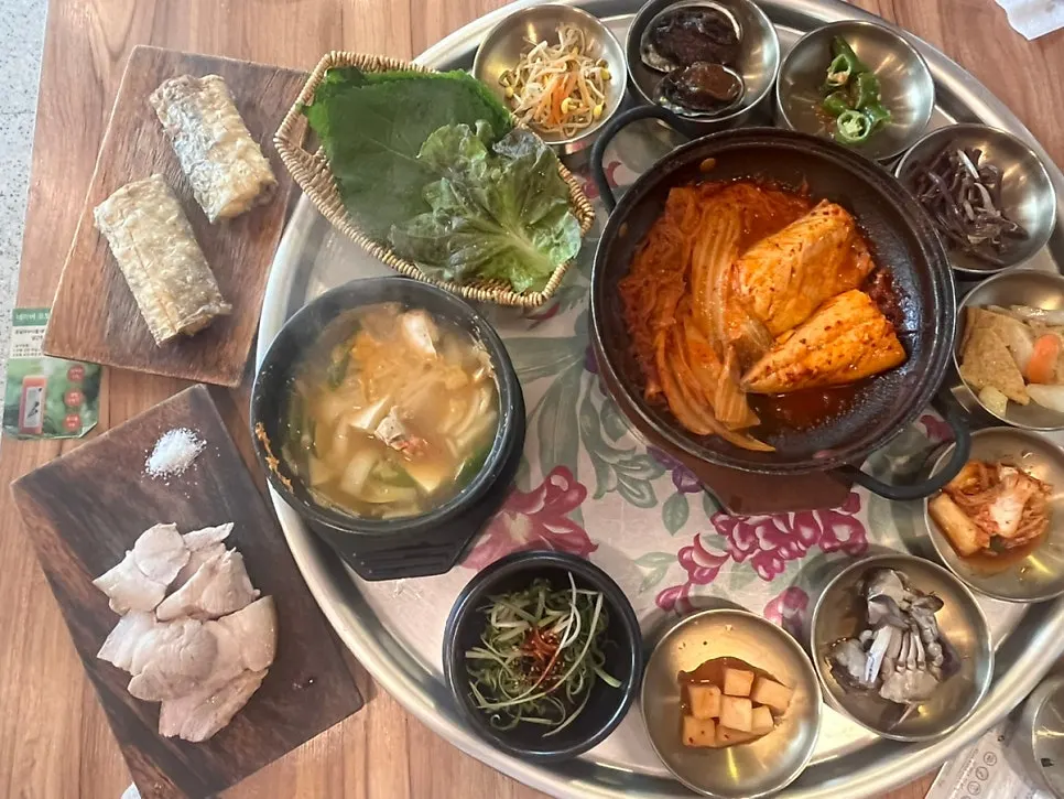 제주한정식 2인 13첩 한상차림