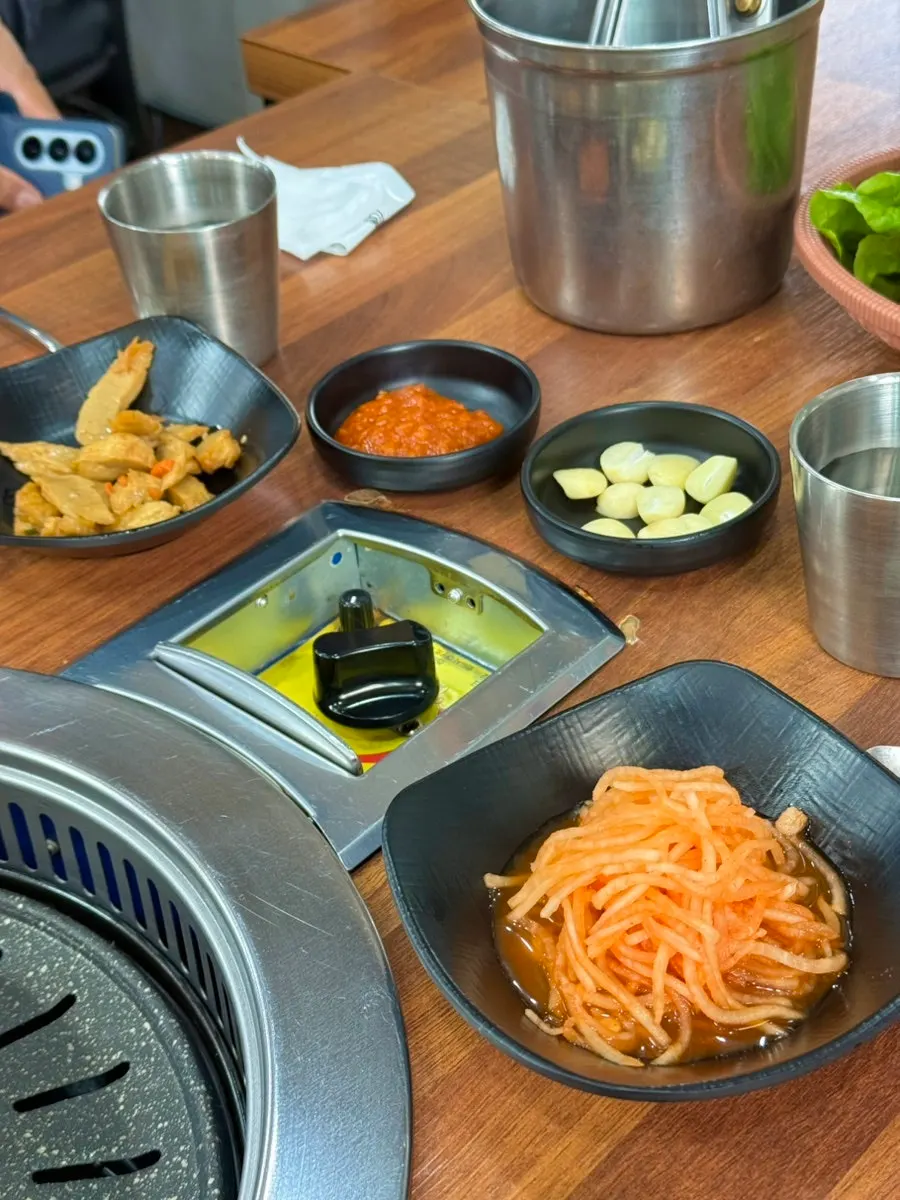 숙성 흑돼지 부위별 마블링