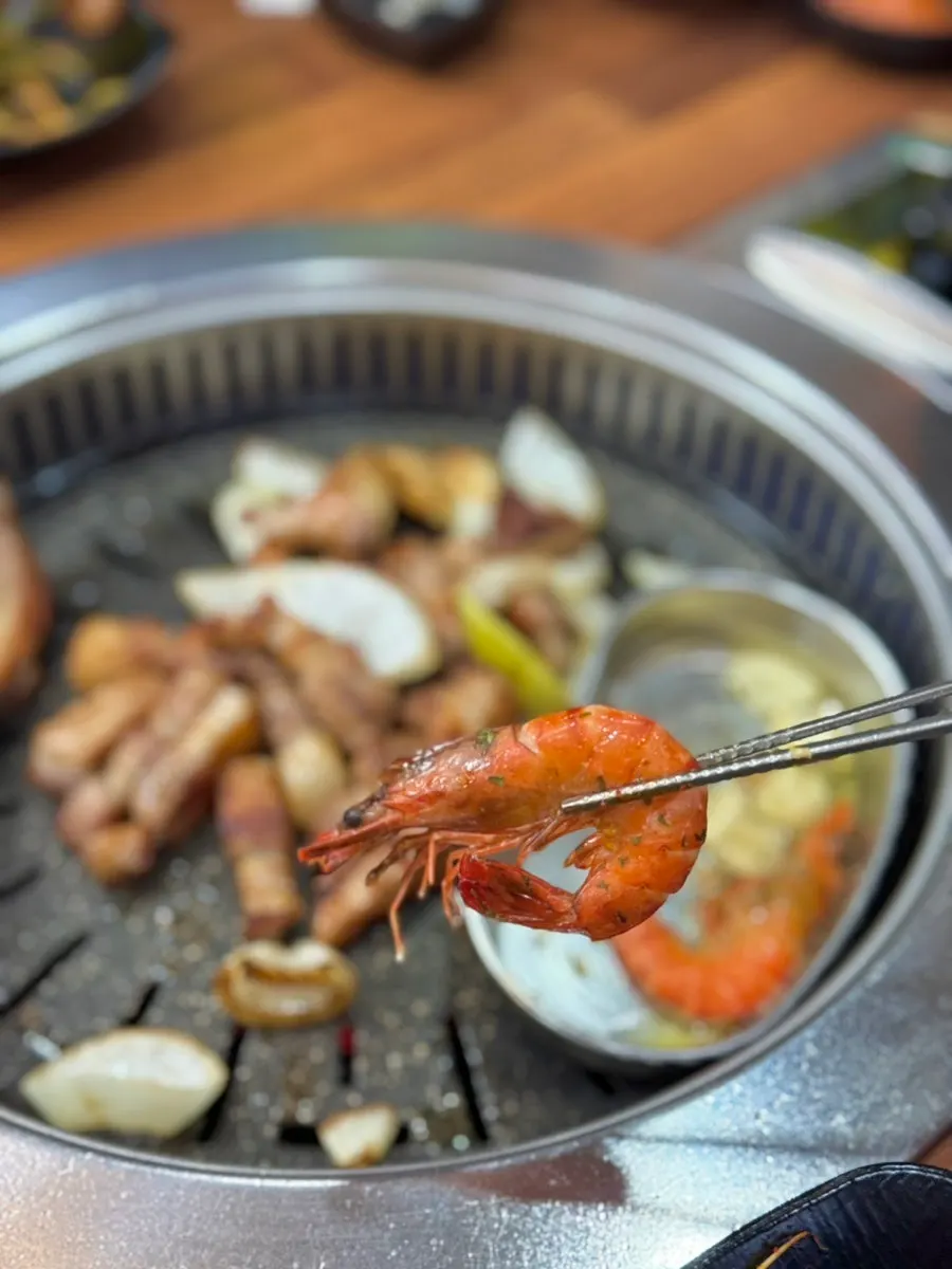 오르막가든 중문본점 흑돼지 한 상 마무리