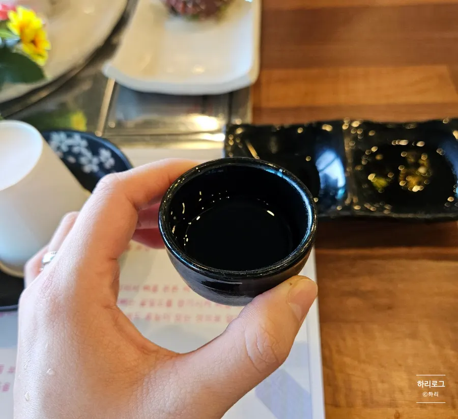 Horse-bone extract, the first course dish