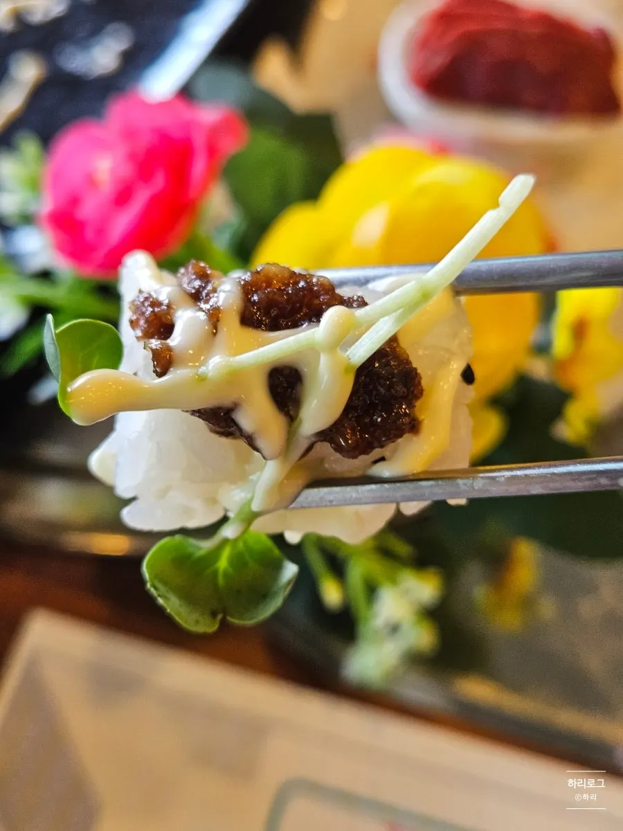 Vietnamese fresh rolls eaten as a palate cleanser