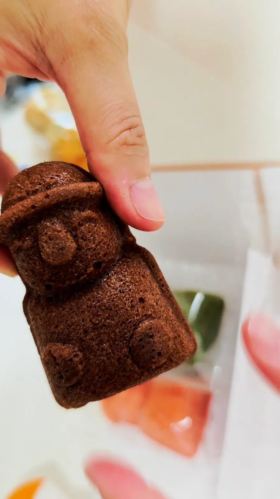 Chocolate hareubang madeleine