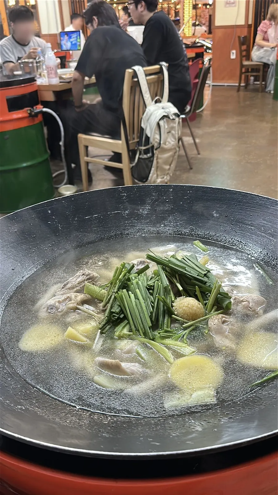 닭한마리에 곁들이는 다데기