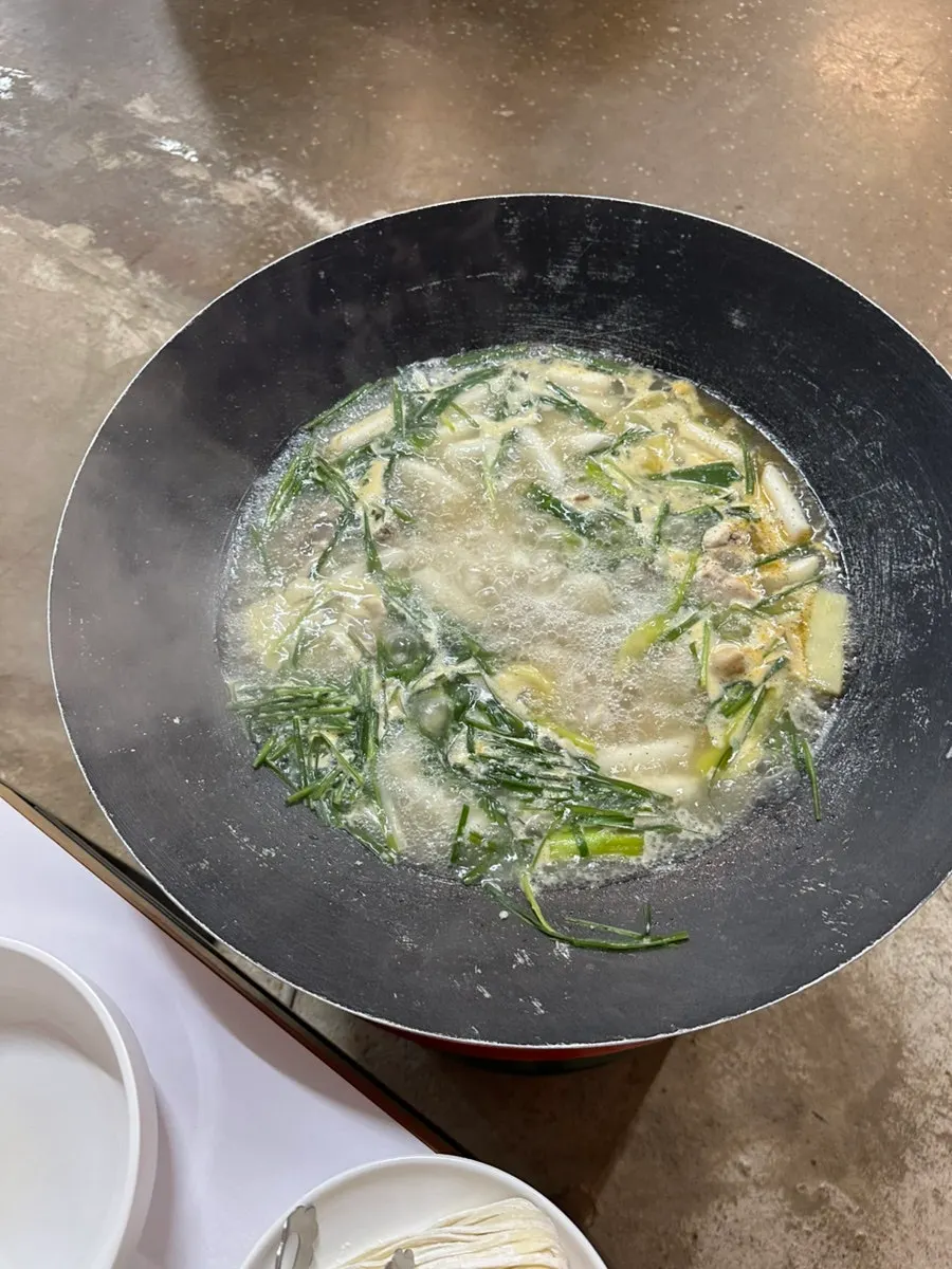나중에 넣는 칼국수면