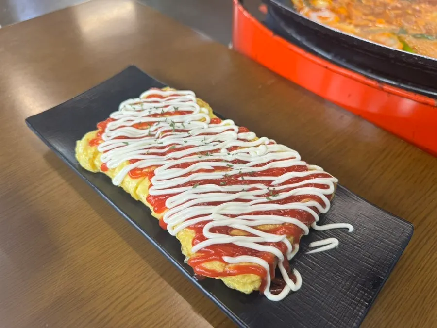 A plate of thick egg rolls