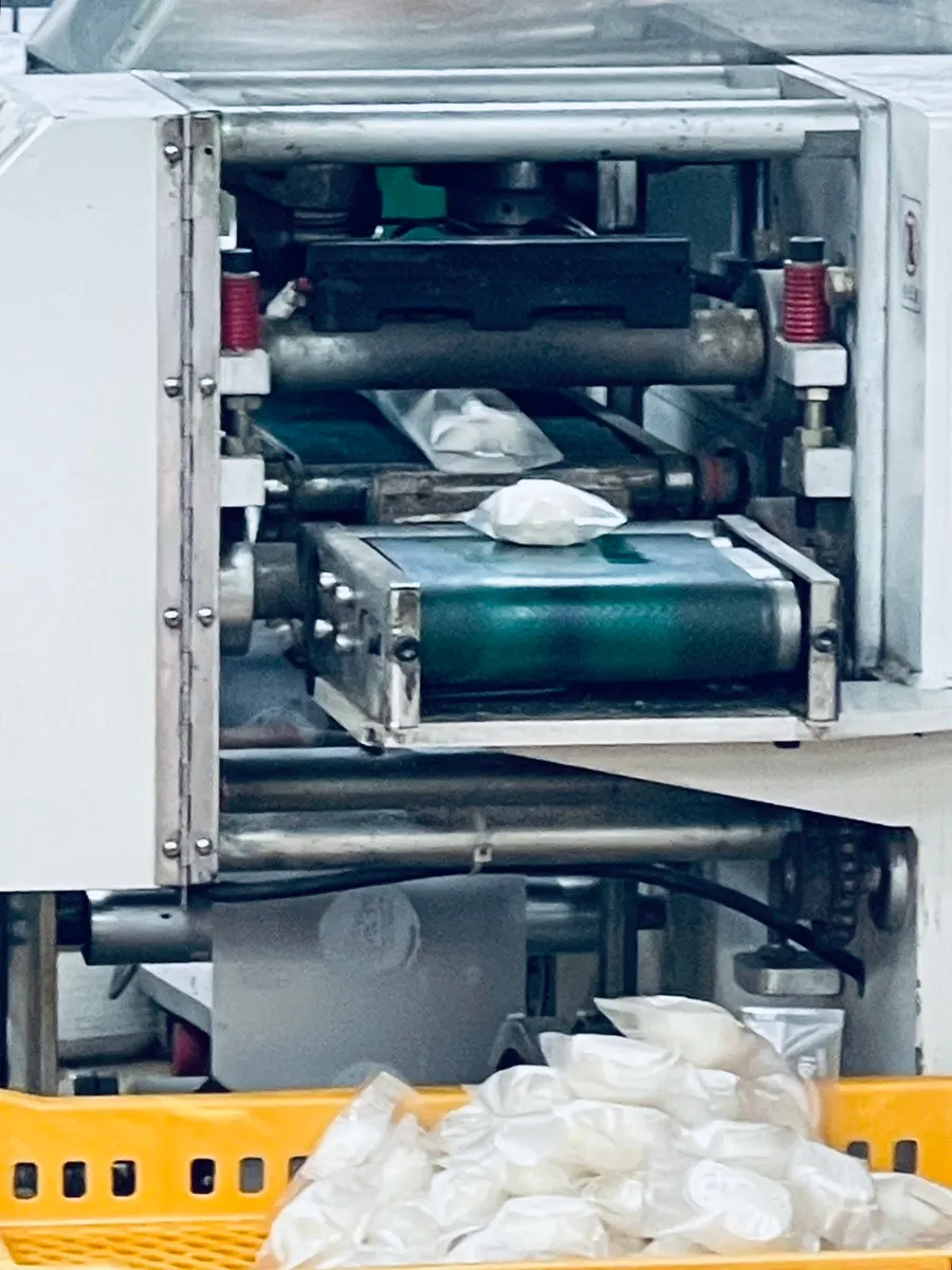 Workspace where the omegi-tteok is made