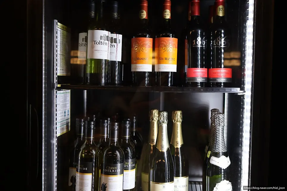 Pilihan minuman soju, bir, highball dan wain