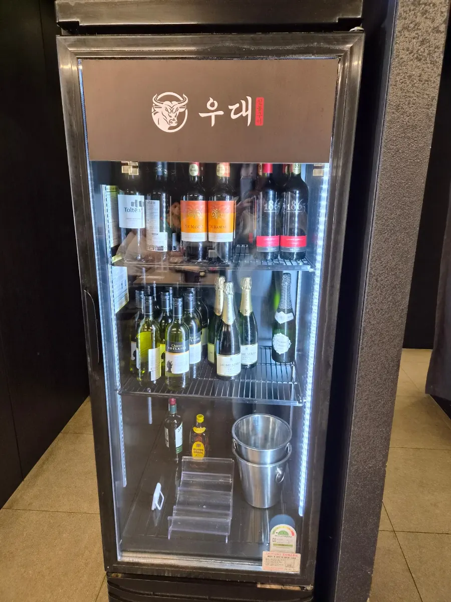 매장에 진열된 프라임 등급 우대갈비 원육