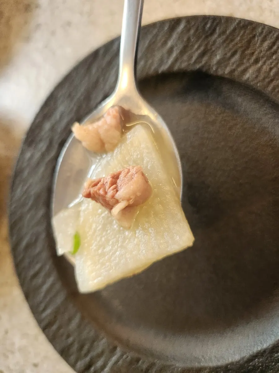 고깃집 기본 제공 또띠아 접시