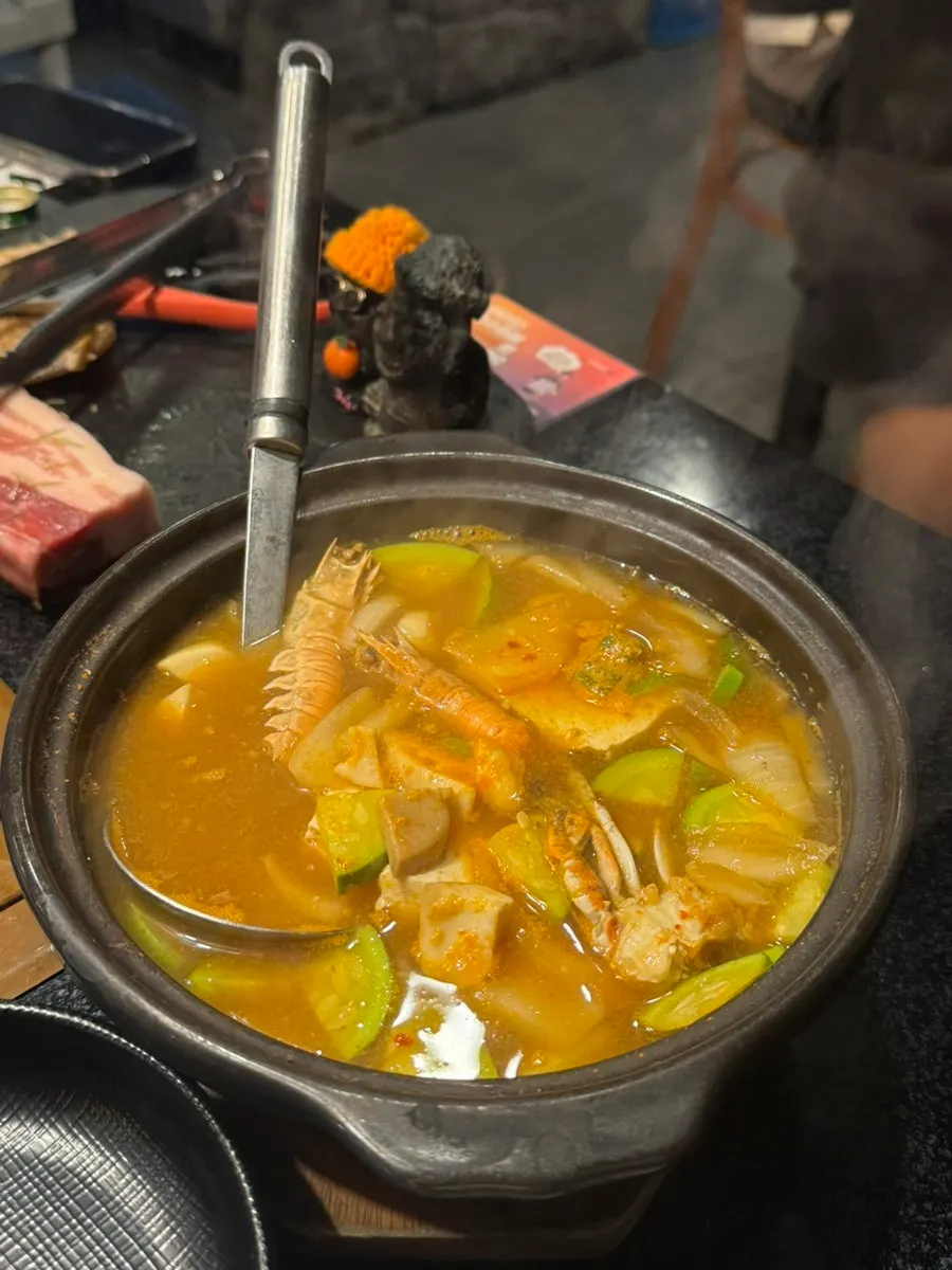 Doenjang stew at Jeju Oktop, Gwangju Gyeongan Branch