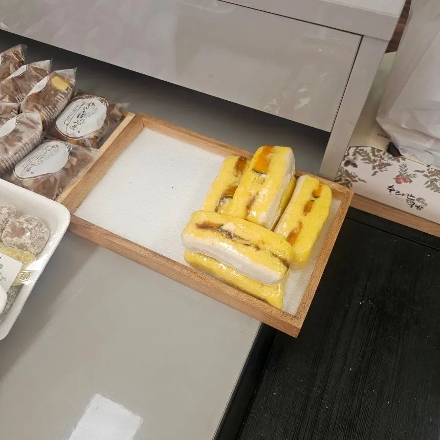 Products displayed in the store
