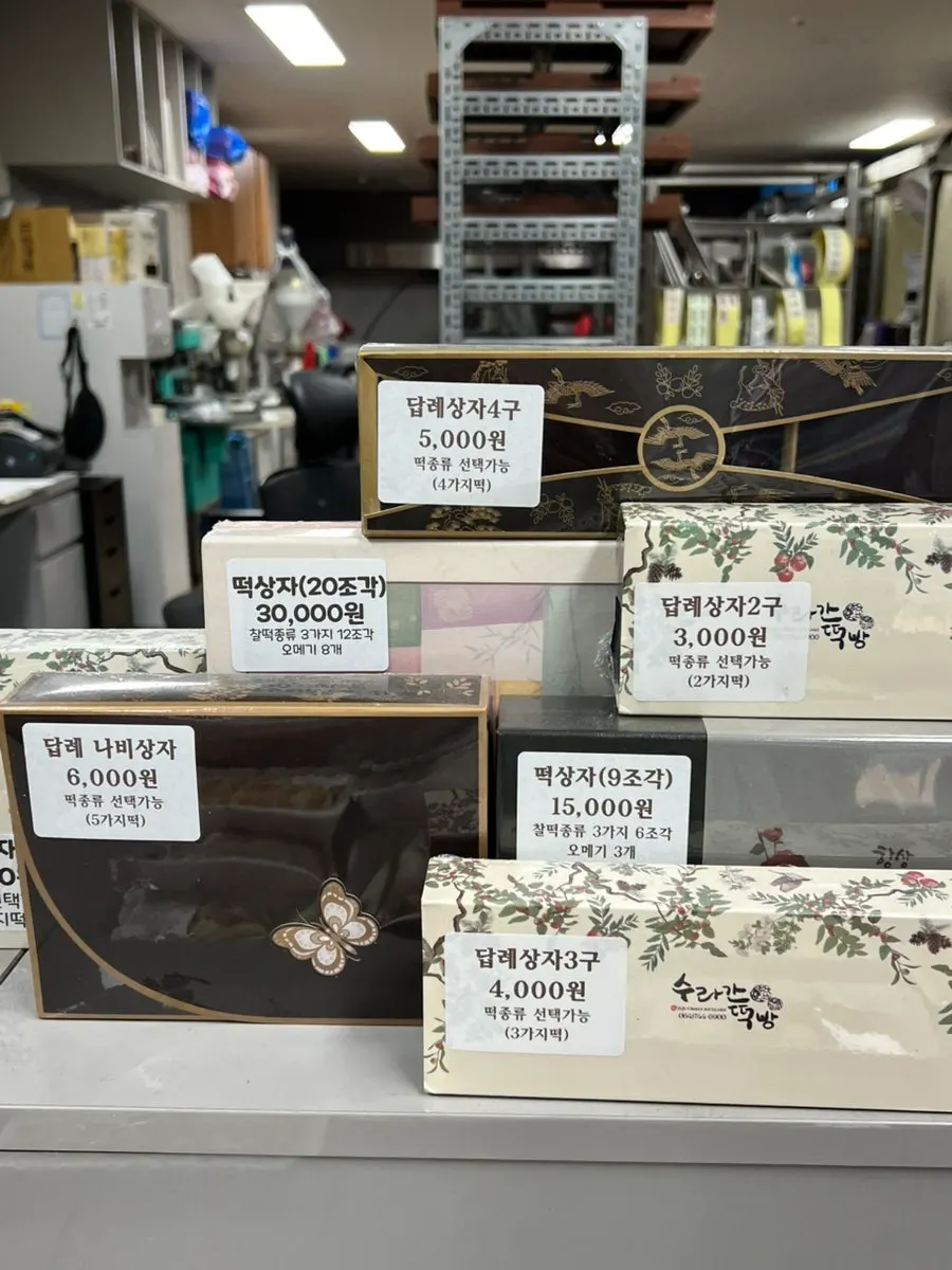 Information on thank-you gift box set options