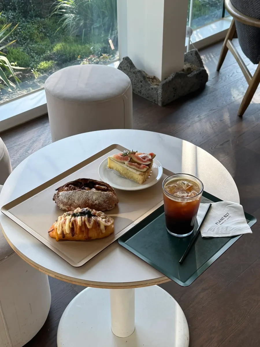 Display of house-baked bread made fresh every morning