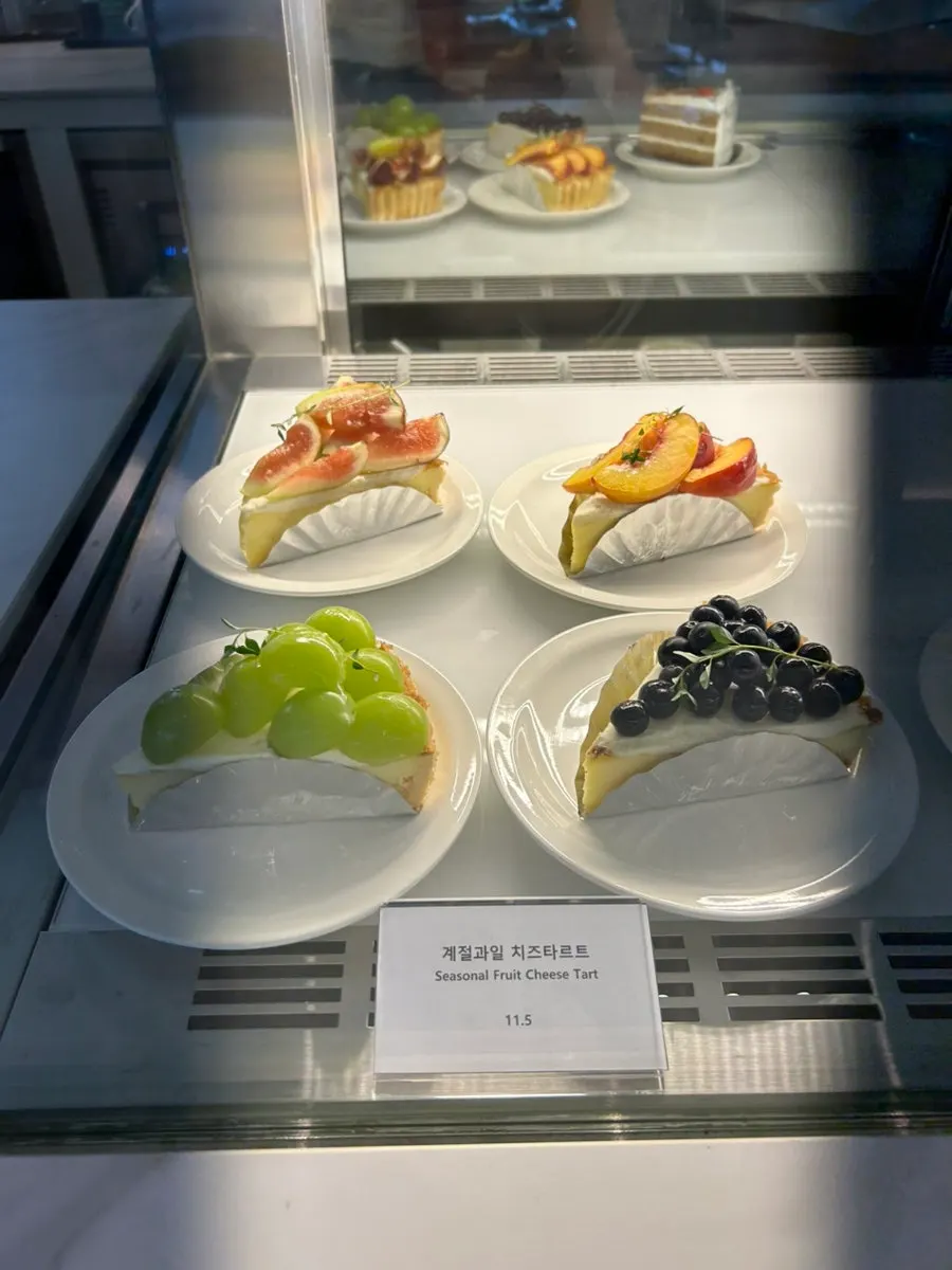 Handmade bakery bread displayed inside the store