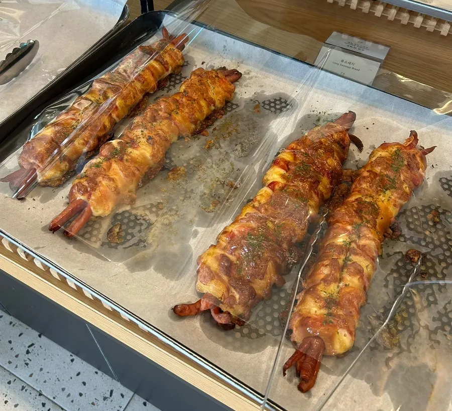 Sausage bread good as a light meal