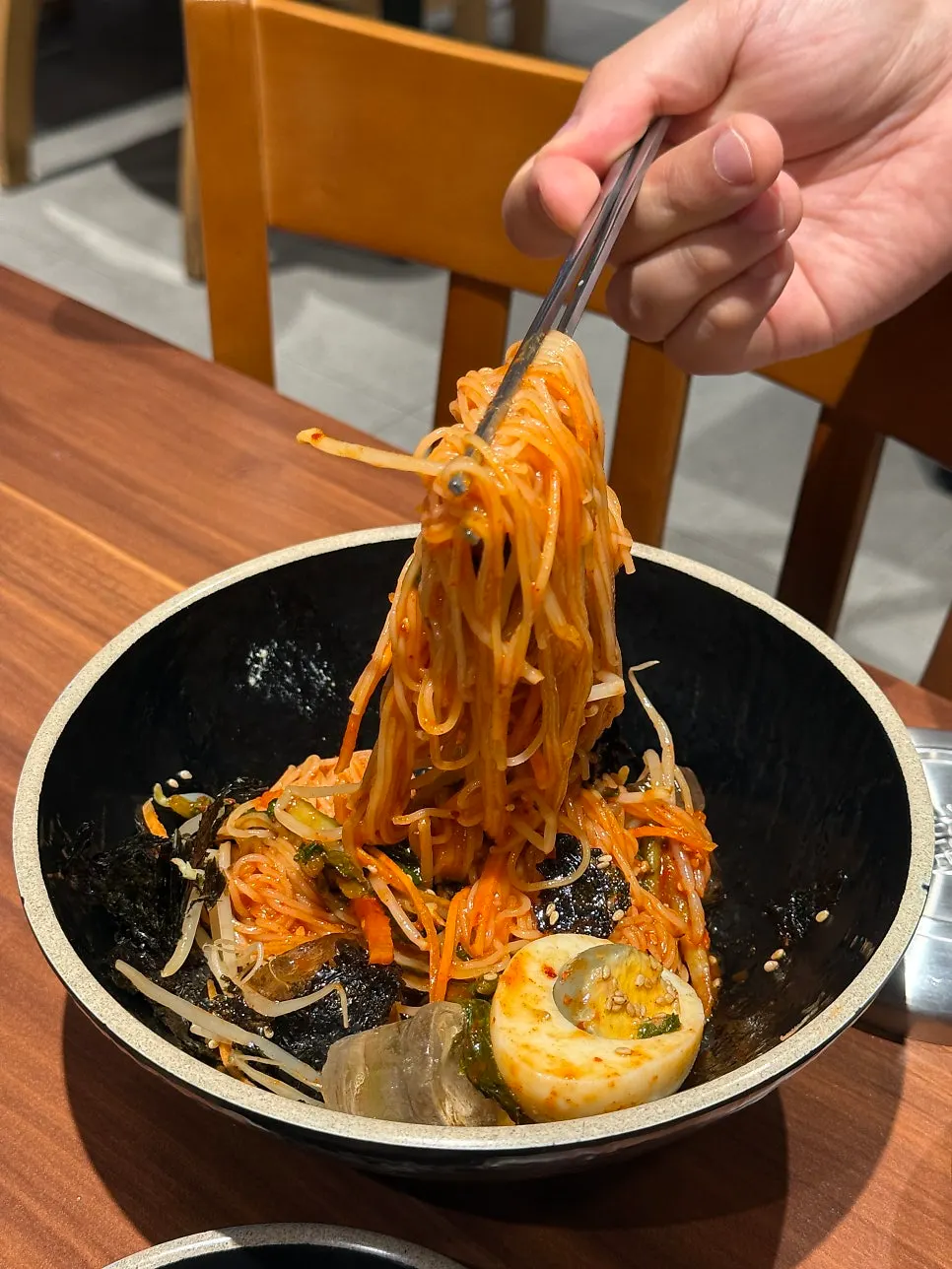 側餐點的清涼涼拌小蘿蔔麵