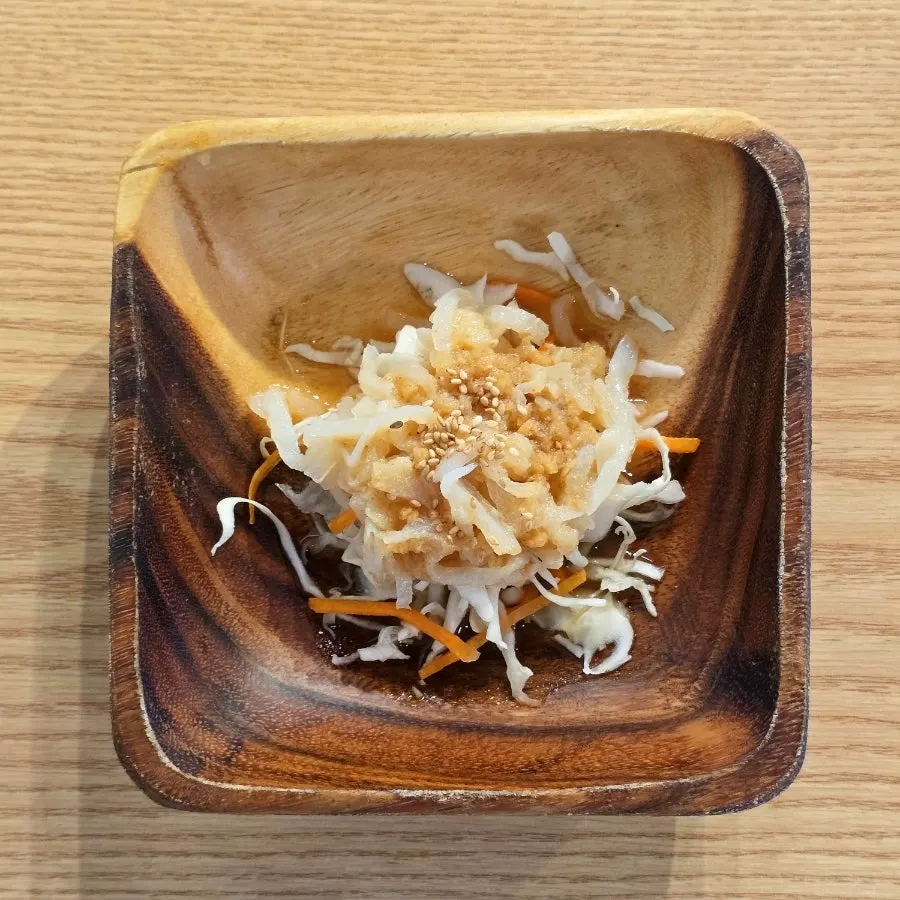 Cabbage salad complimentary side dish