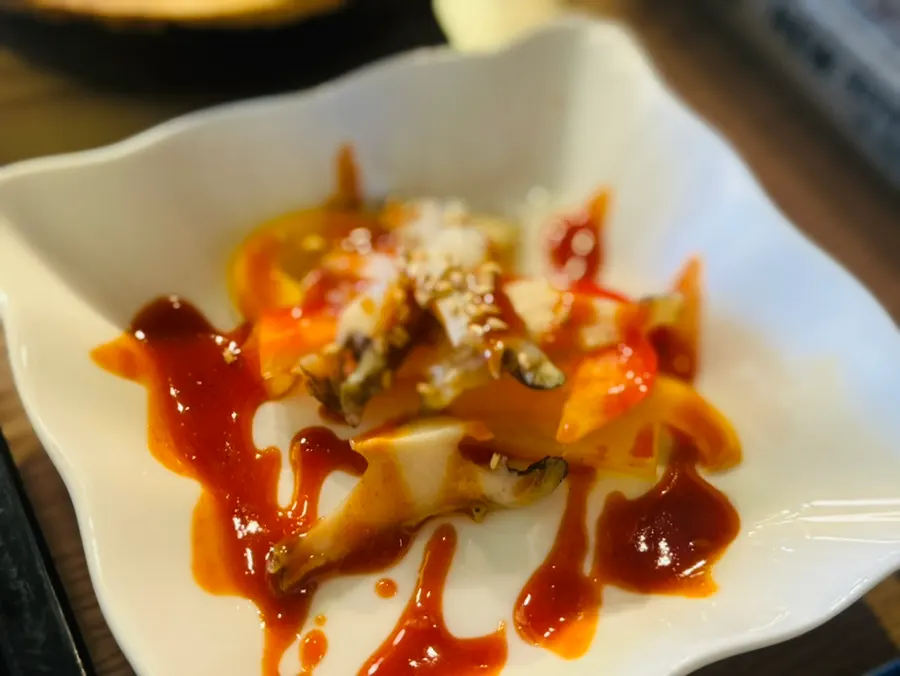 새콤매콤한 뿔소라 무침