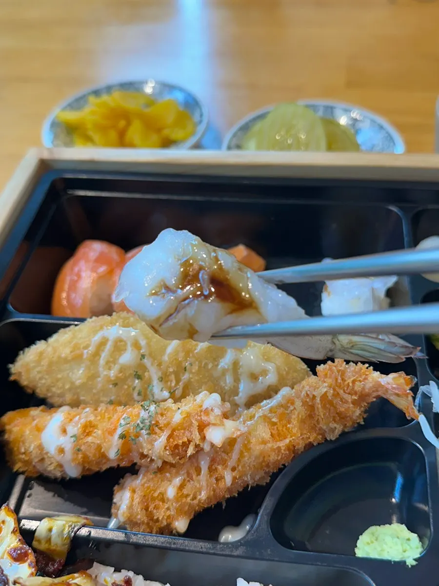 Crispy fried shrimp