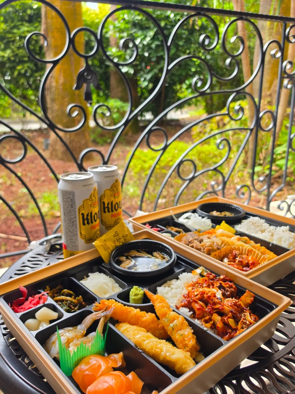 Packed lunch boxes from Jejju in Seogwipo New Town