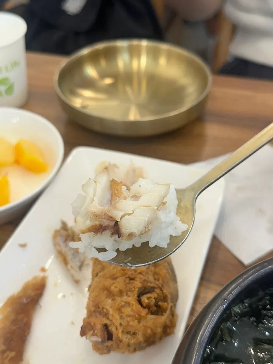 Two warm servings of sweet rice pot