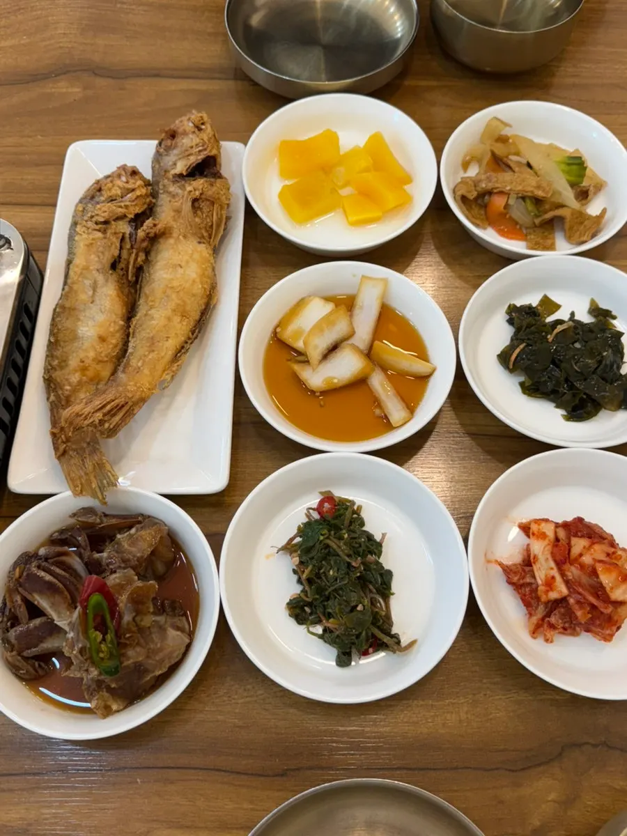 Full table setting of the A set for two