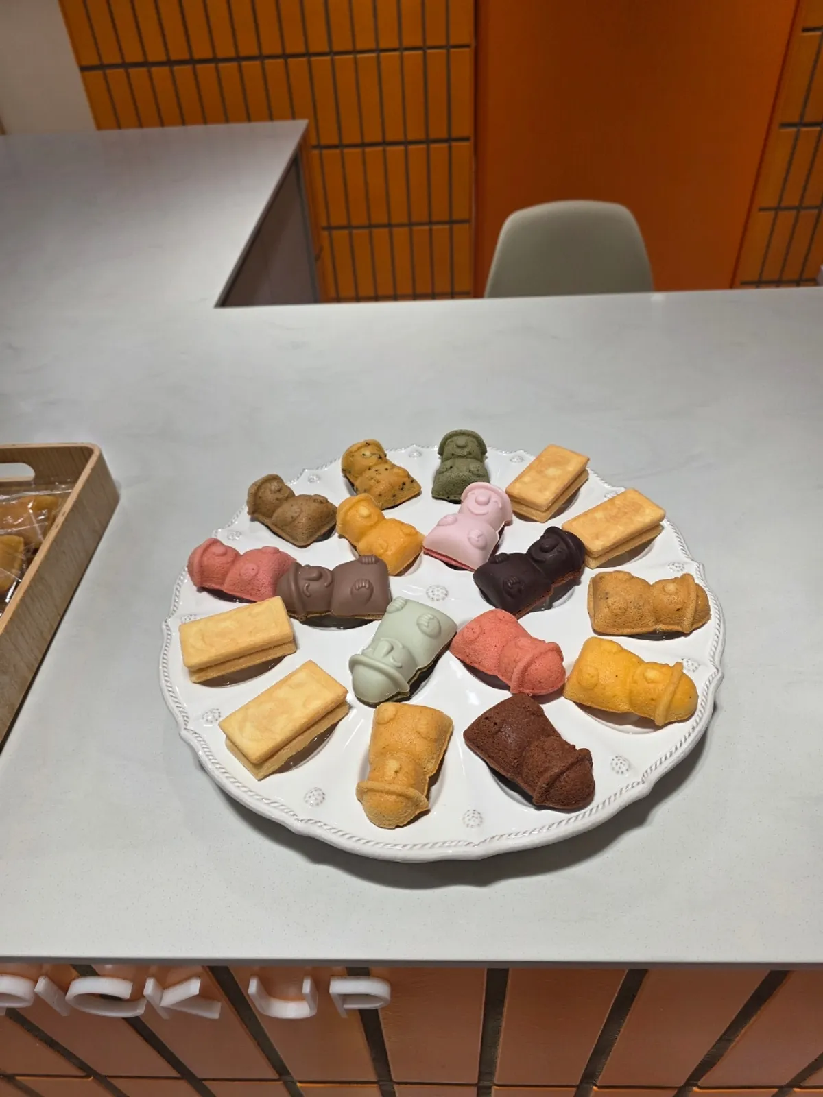 Dol hareubang-shaped madeleines at Today Jeju, Jeju Shilla Duty Free