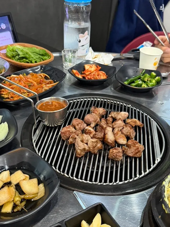 제주 흑돼지 식사 방문 사진