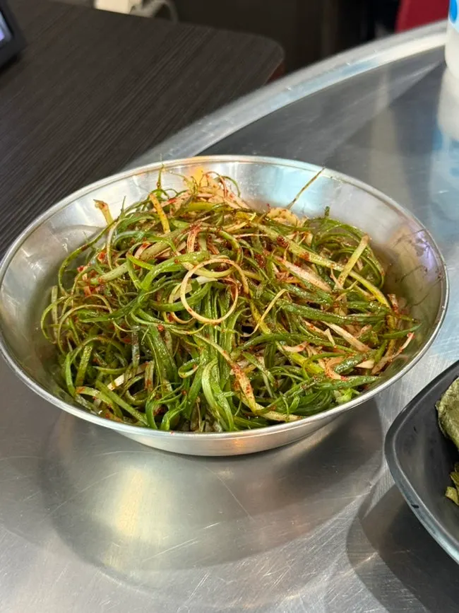 흑돼지 주문 메뉴 구성