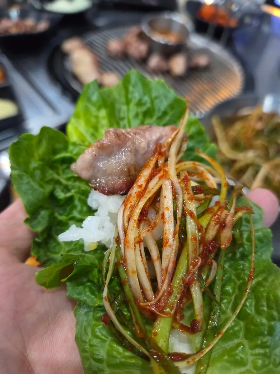 Black pork cut into bite-sized pieces