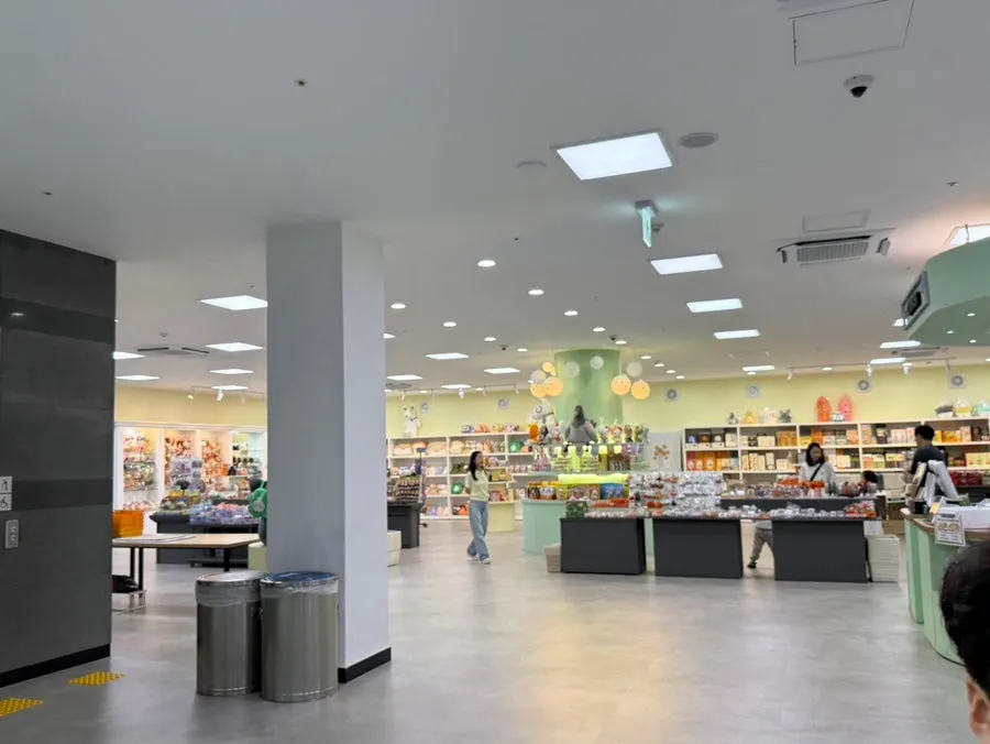 Interior view of the 2nd floor of Theme Park Toon