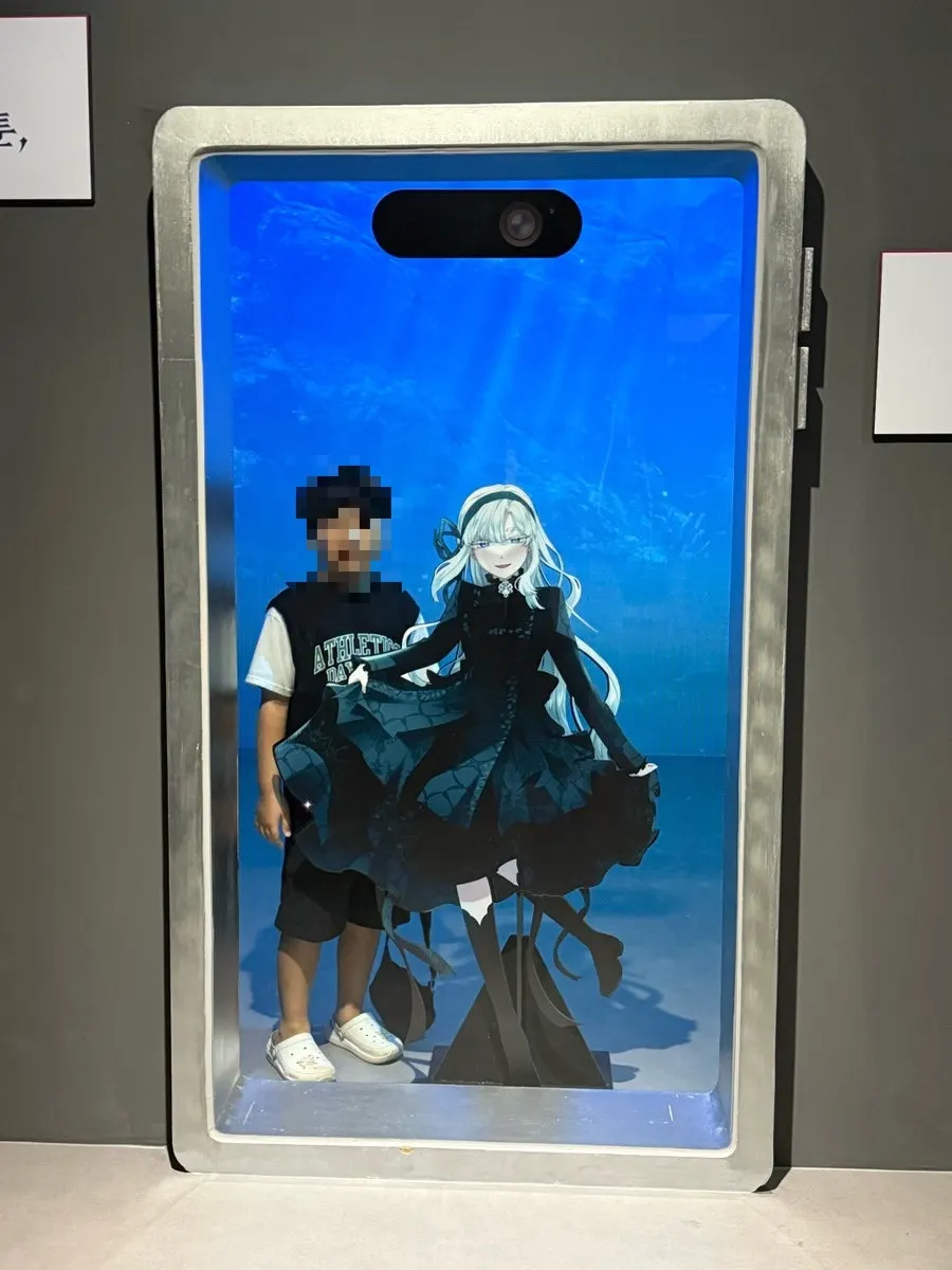 Final webtoon-themed exhibit space
